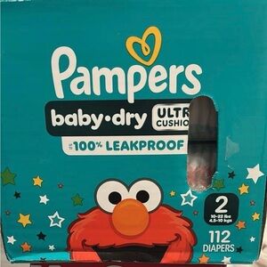 Pampers Baby-Dry Size 2 Diapers